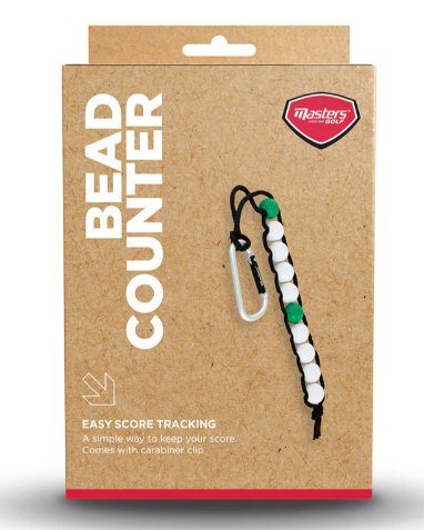 Masters Golf Bead Stroke Counter