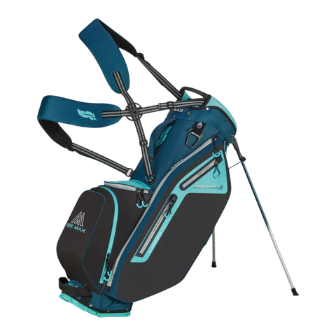 Big Max Dri-Lite Feather 2 Golf Stand Bag | Steel Blue/Petrol/Aquatic
