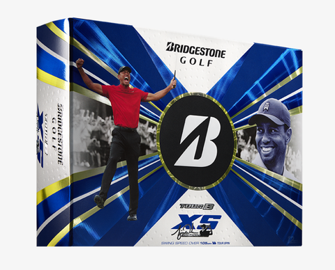 Bridgestone Tour B XS Ball TW Edition Golf Balls - White