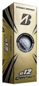 Bridgestone e12 Contact Golf Balls 2023 - White