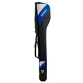 Brosnan Pencil Lite Carry Bag in Black/Royal Blue/White, front view