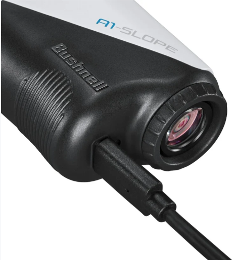 The Bushnell A1-Slope Rangfinder charging 