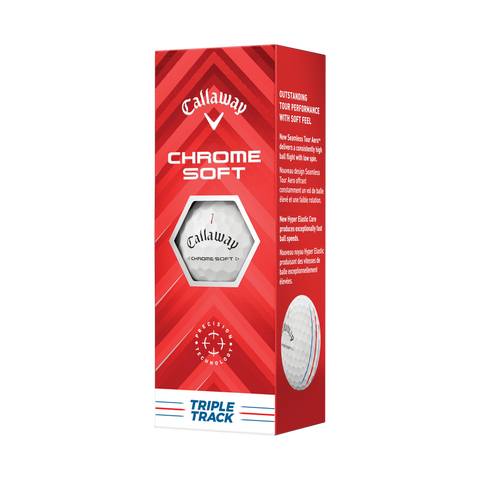 Callaway Chrome Soft Triple Track Golf Balls 24'