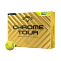 Callaway Chrome Tour Triple Track Yellow Golf Balls 24'