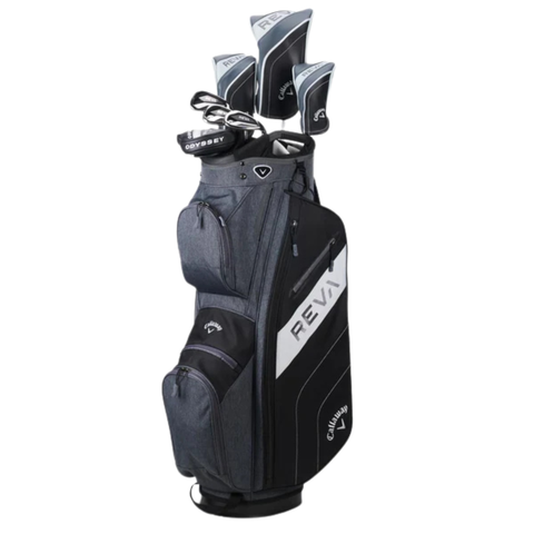 Callaway 2025 REVA 8-Piece Women’s Package Set | Black/Grey