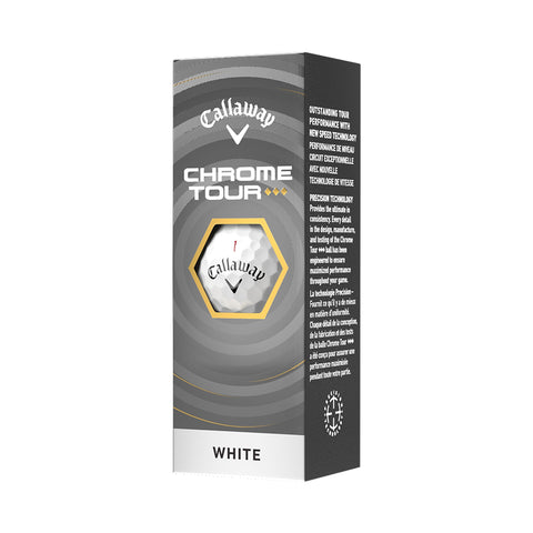 Callaway 2026 Chrome Tour Triple Diamond golf ball alignment marking