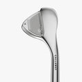 Callaway 2026 Full Toe SP Chrome wedge - toe-down profile view showing offset, camber and the Callaway shaft branding
