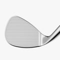 Callaway 2026 Full Toe SP Chrome wedge - close-up of the full-face Spin Gen 2.0 grooves