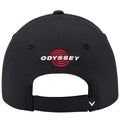 Callaway 2026 Stitch Magnet Adjustable Cap Black - rear view and adjustable closure
