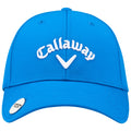 Callaway 2026 Stitch Magnet Adjustable Cap Royal - front view with ball marker