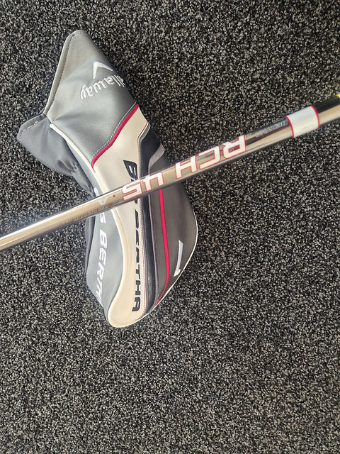 Used Callaway Big Bertha driver shaft and shaft label