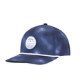 The Callaway Bogey Free Cap features a blue camouflage design, white circular Callaway patch on the front, and white trim above the brim—an ideal performance golf hat.