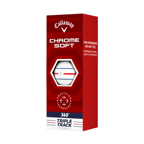 Callaway Chrome Soft 360° Triple Track Golf Balls