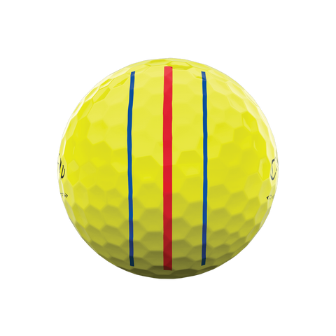 Callaway Chrome Soft Triple Track Golf Balls - Yellow