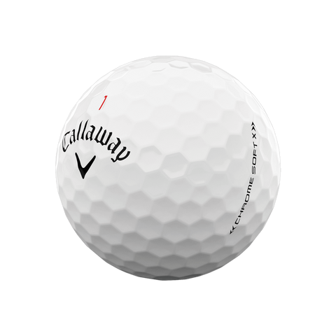 Callaway Chrome Soft X Golf Balls - White