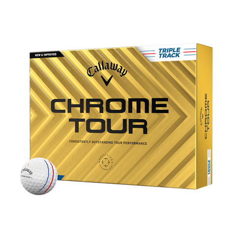 Callaway Chrome Tour Triple Track Golf Balls 24'