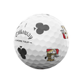 Callaway 2026 Chrome Tour Suits golf ball with clubs playing card design
