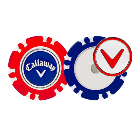 Callaway Dual Mark Poker Chip | 2-Pack