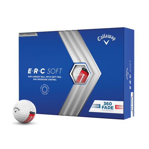 Callaway E.R.C Soft 360 Fade Golf Balls 24'