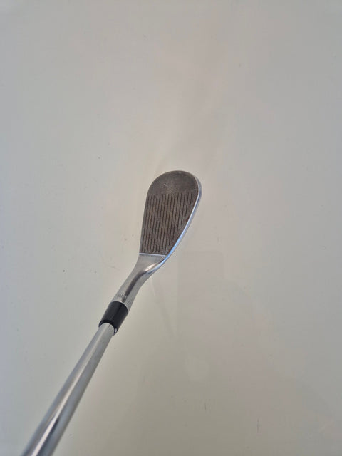 Angled view of the raw face on Callaway Jaws Raw 54 degree wedge