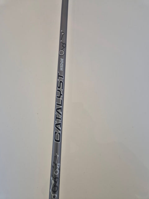 Project X Catalyst graphite Wedge flex shaft on the Callaway Jaws Raw 56 degree wedge