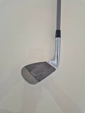 Angled view of actual Callaway Jaws Raw face showing surface marks