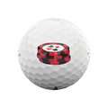Callaway Supersoft Pub Golf Ball artwork close-up