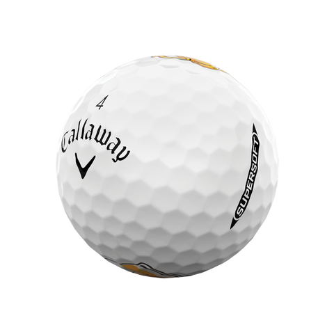 Callaway Supersoft Pub Golf Ball design