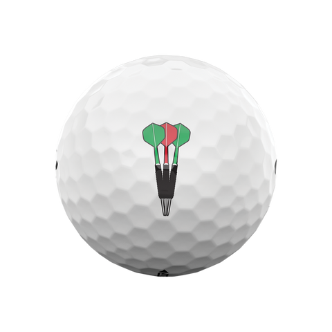 Callaway Supersoft Pub Golf Ball design close-up