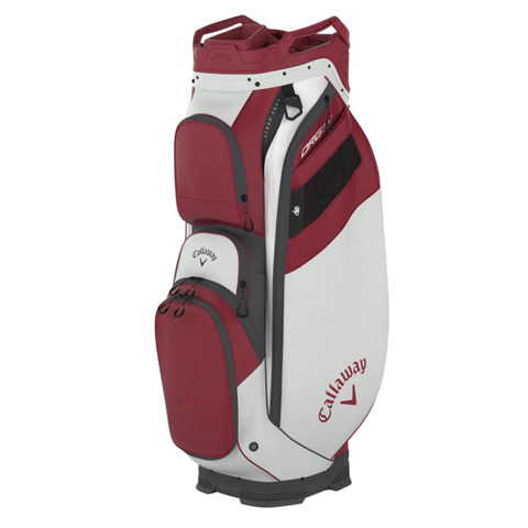 Callaway ORG 14 Cart Bag in White/Cardinal