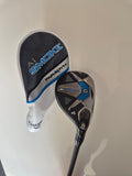 Callaway Paradym Ai Smoke 4 hybrid 21 degree right handed with matching headcover