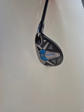 Callaway Paradym Ai Smoke HL 4 hybrid sole and adjustable hosel detail