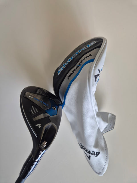 Callaway Paradym Ai Smoke HL 4 hybrid 21 degree with original headcover