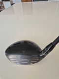 Crown and face view of used Callaway Paradym Ai Smoke Max D women's fairway wood