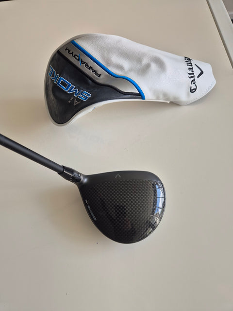 Used Callaway Paradym Ai Smoke Max D women's 3 fairway wood with headcover