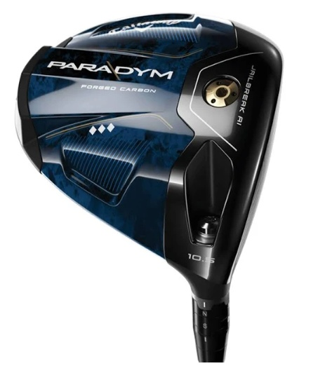 Sole view of the Callaway Paradym Triple Diamond Driver