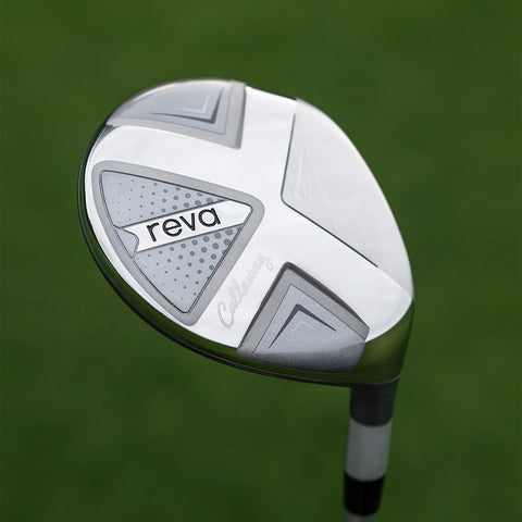 Callaway REVA 2026 women’s fairway wood head at address