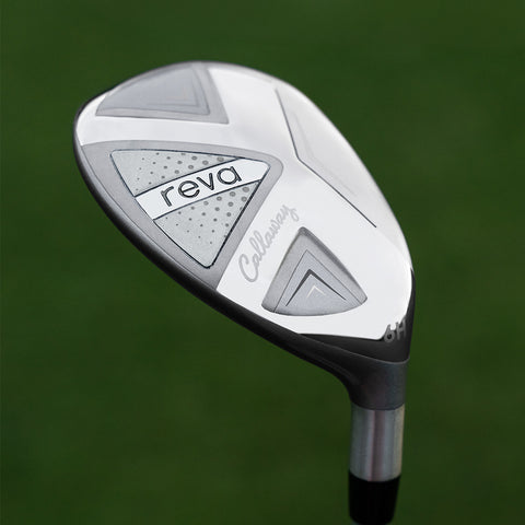 Callaway REVA 2026 women’s 5-hybrid head at address