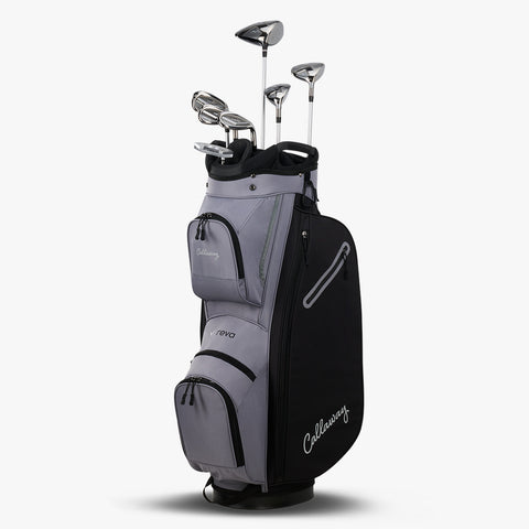 Callaway REVA 2026 women’s 8-piece black set with cart bag, alternate view