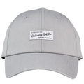 The Callaway Relaxed Retro Cap by Callaway features a light gray design with a white patch that reads Callaway Golf Co. Established 1982 Carlsbad, California—a classic vintage golf hat for those seeking NZ-style golf caps.