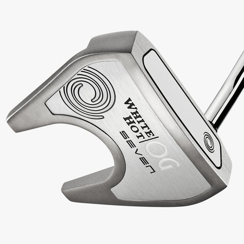 Callaway REVA 2026 Odyssey White Hot OG #7 putter, overhead view
