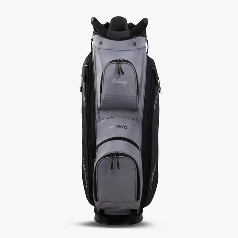 Callaway REVA 2026 black cart bag, side view