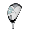 Callaway REVA 2026 Peach/Surf women’s hybrid head, studio close-up
