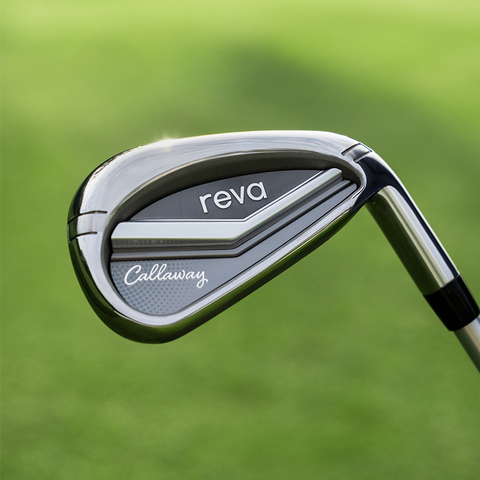 Callaway REVA 2026 women’s cavity-back iron head in black finish