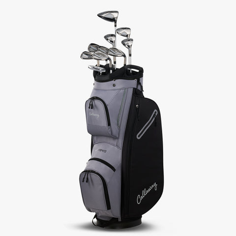 Callaway REVA 2026 women’s 11-piece black set with cart bag, alternate view