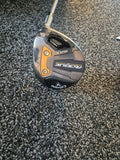 Rear sole view of used Callaway Rogue ST Max women's 5 wood