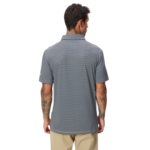 Callaway Sands Men's Polo | Black Onyx/Sky