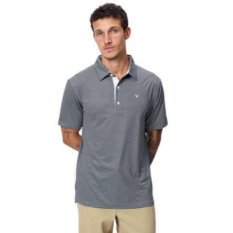 Callaway Sands Men's Polo | Black Onyx/Sky