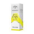 Image of One yellow Callaway Supersoft Golf Ball