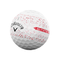 One Callaway Supersoft Callaway Red Splatter Golf Ball